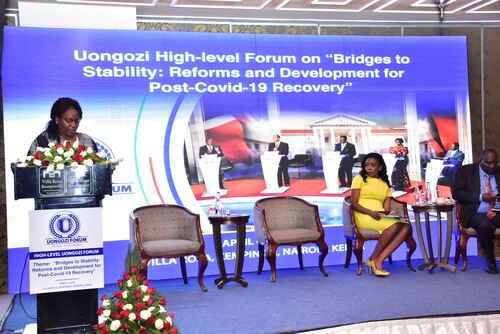 Maendeleo Policy Forum - Prof. Peter Kagwanja, CEO, Africa Policy Institute